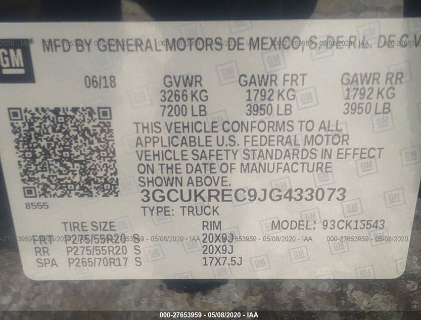 3GCUKREC9JG433073