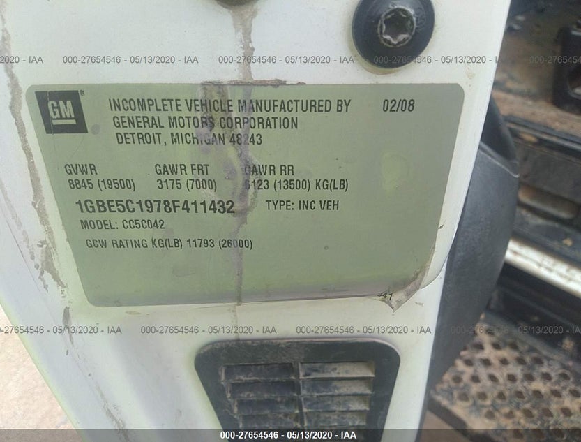 1GBE5C1978F411432
