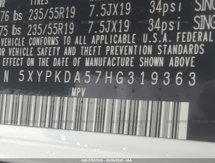 5XYPKDA57HG319363