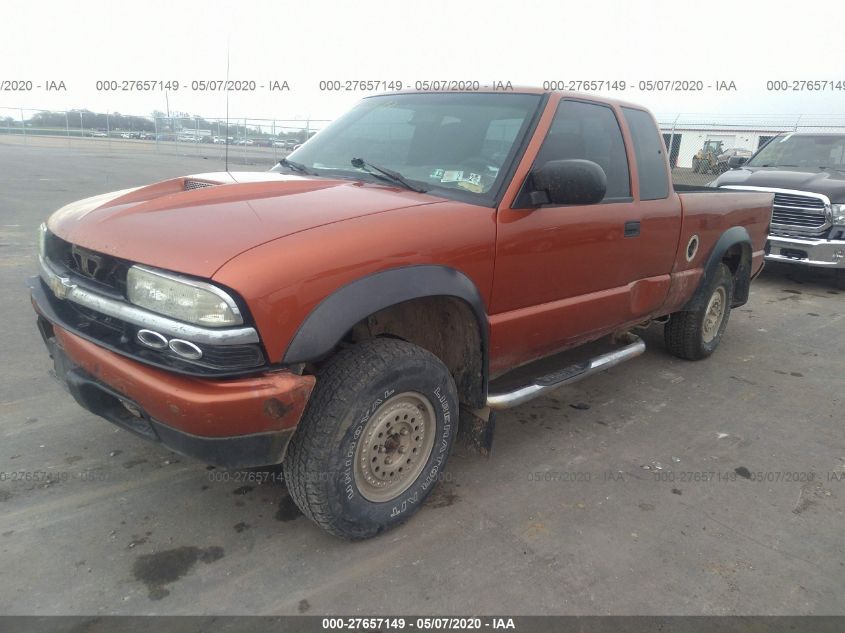 2001 Chevrolet S-10 Ls VIN: 1GCDT19W018247897 Lot: 27657149