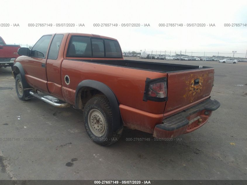 2001 Chevrolet S-10 Ls VIN: 1GCDT19W018247897 Lot: 27657149