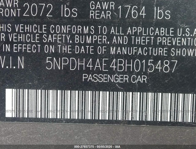 5NPDH4AE4BH015487