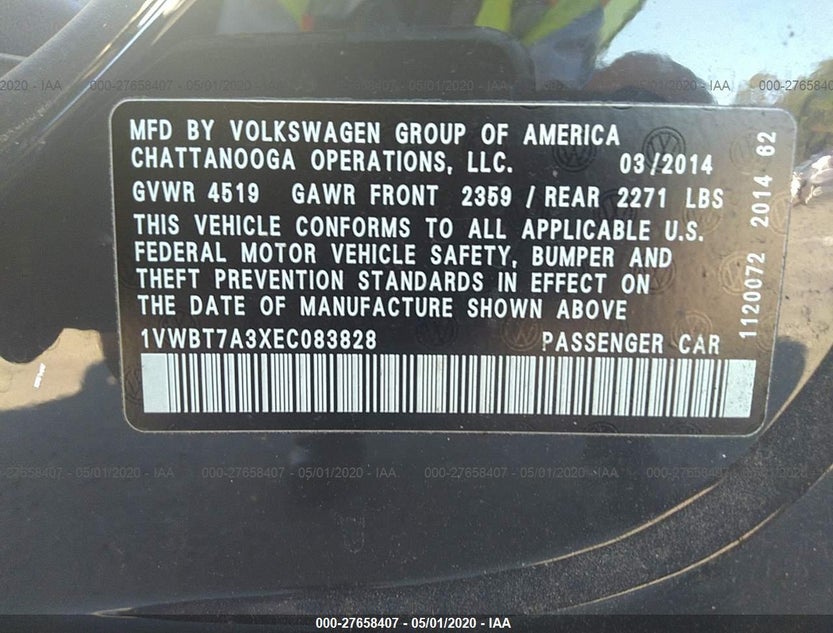 1VWBT7A3XEC083828