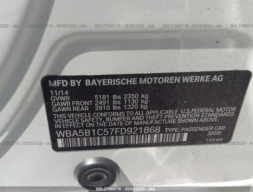 WBA5B1C57FD921868