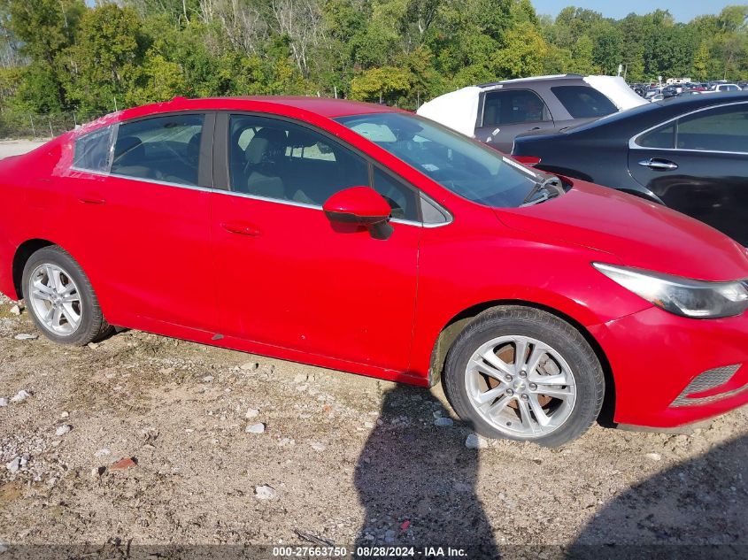 2016 Chevrolet Cruze Lt Auto VIN: 1G1BE5SM1G7299211 Lot: 27663750