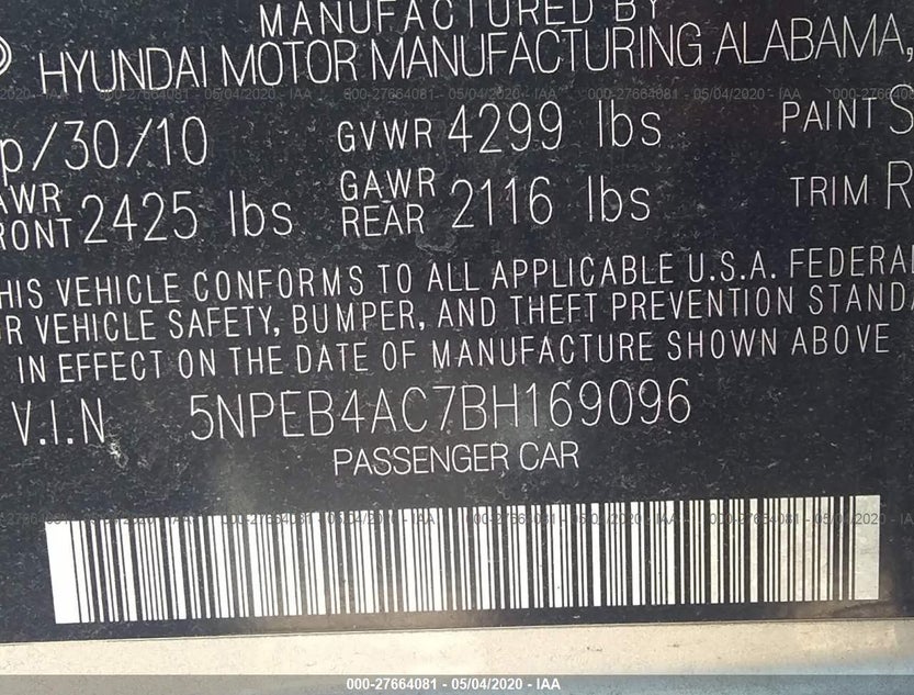 5NPEB4AC7BH169096