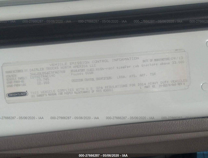 3AKJGLD56ESFW2708