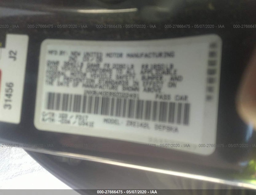 1NXBU40E89Z022491