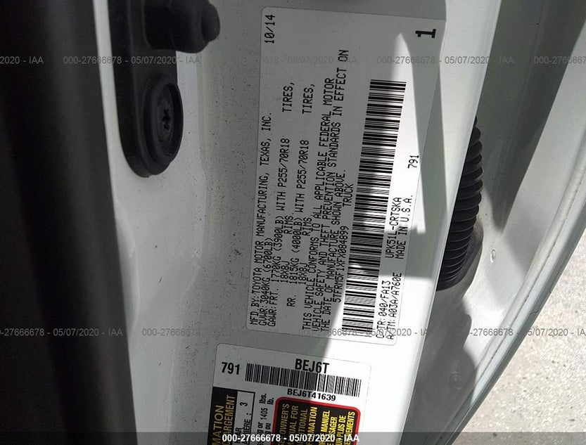 5TFRM5F1XFX084899