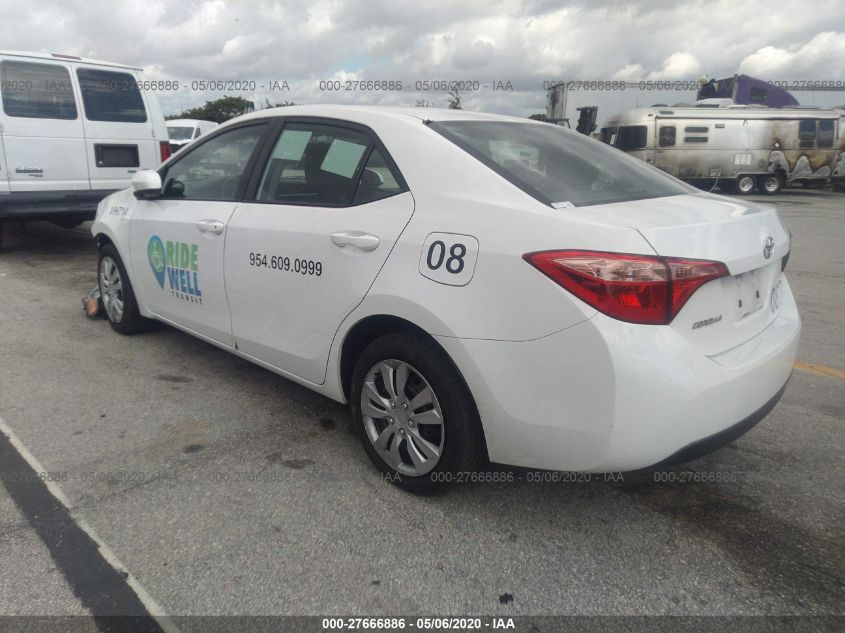 2018 Toyota Corolla Le VIN: 5YFBURHE5JP849534 Lot: 27666886