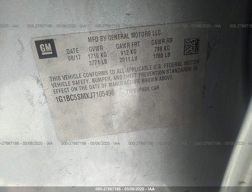 1G1BC5SMXJ7105496