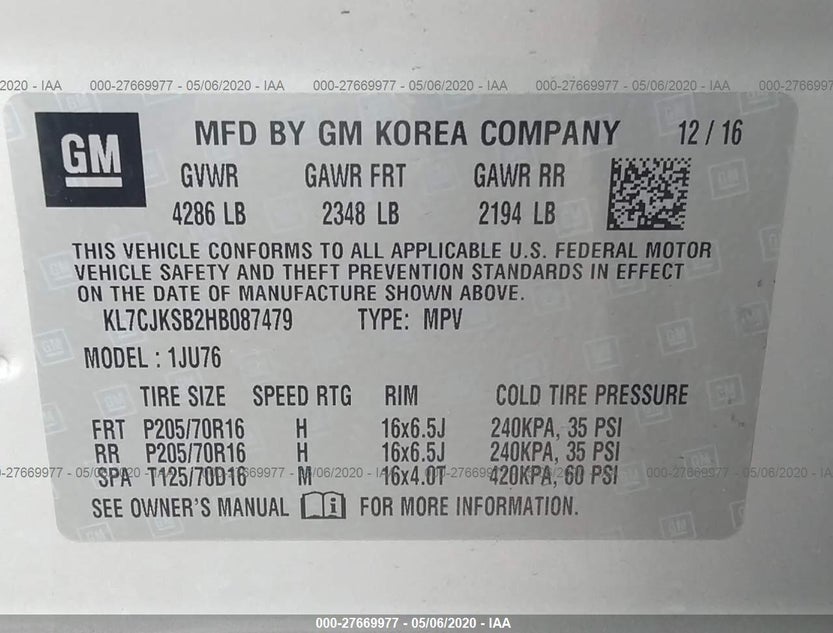 KL7CJKSB2HB087479