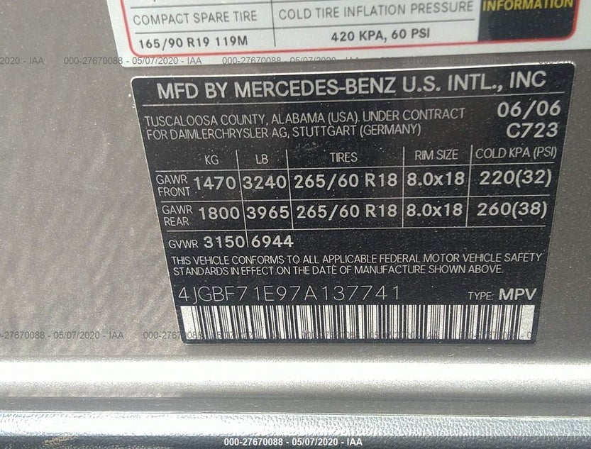 4JGBF71E97A137741