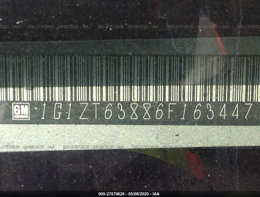 1G1ZT63886F163447
