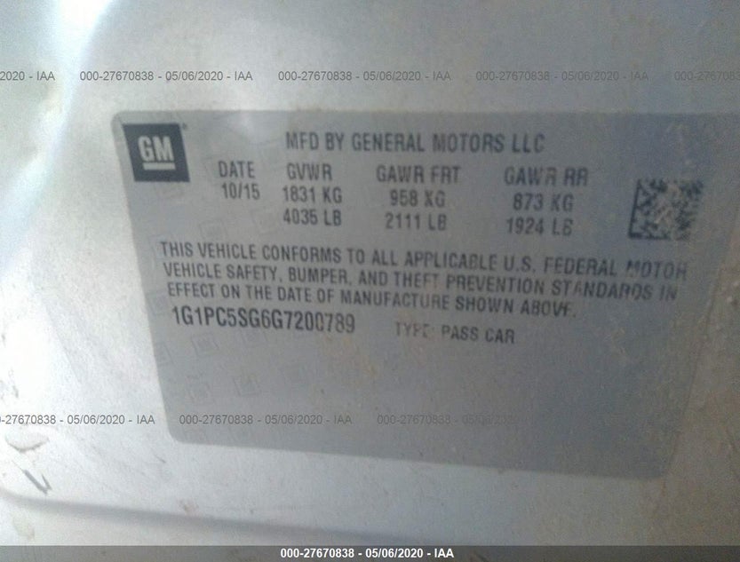 1G1PC5SG6G7200789