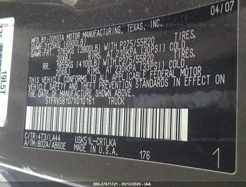 5TFRV58107X010161