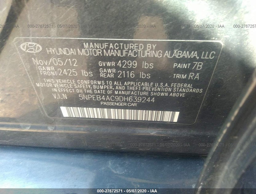 5NPEB4AC9DH639244