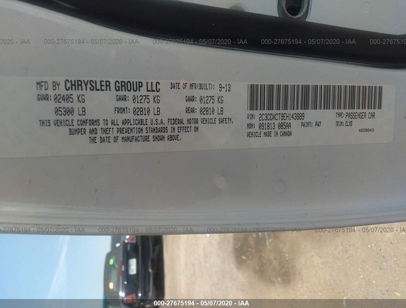 2C3CDXCT9EH143889