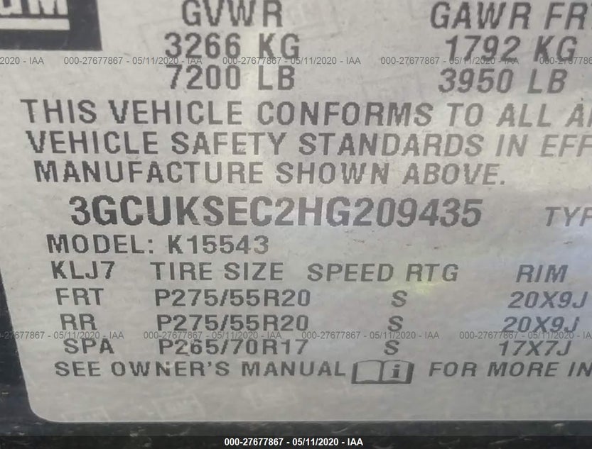 3GCUKSEC2HG209435