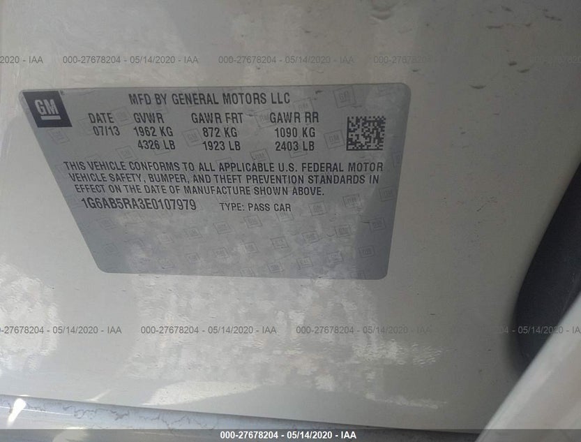 1G6AB5RA3E0107979