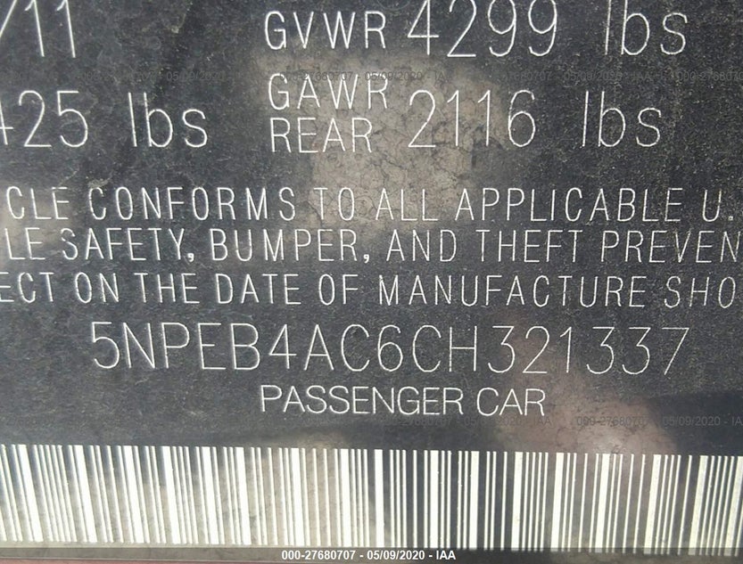 5NPEB4AC6CH321337