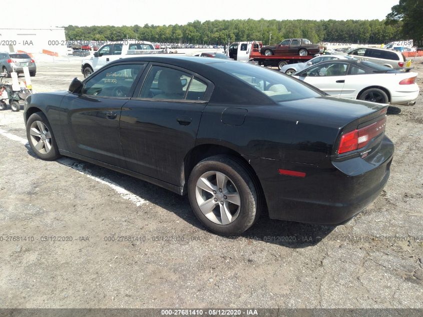 2013 Dodge Charger Se VIN: 2C3CDXBG5DH571090 Lot: 27681410