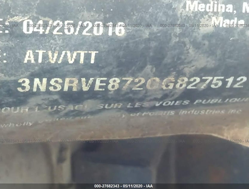 3NSRVE872GG827512
