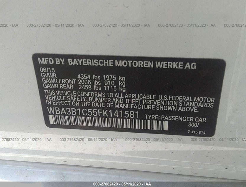 WBA3B1C55FK141581