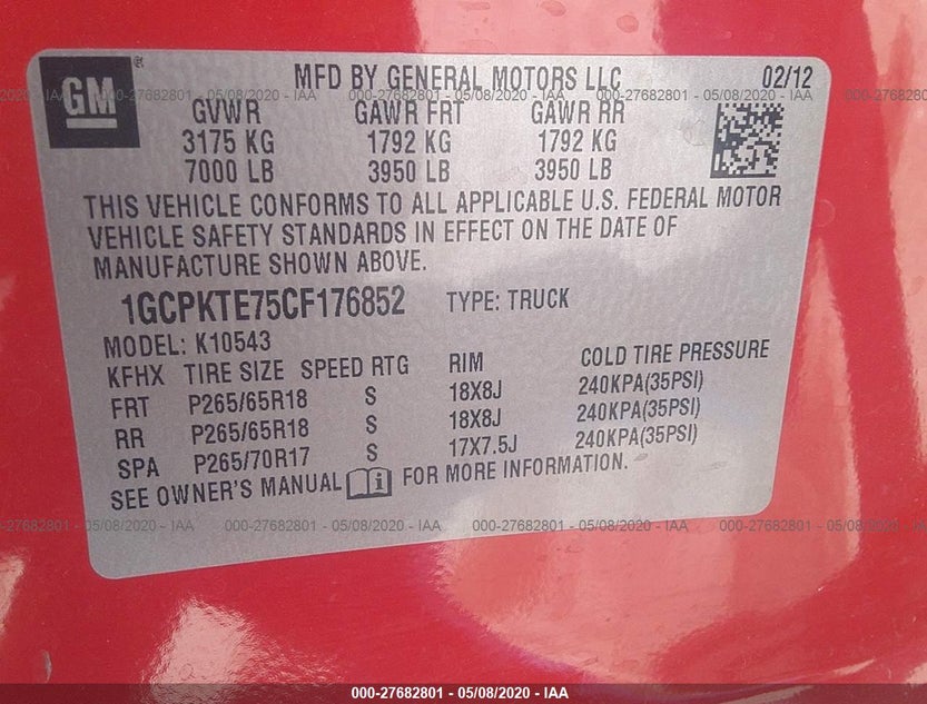 1GCPKTE75CF176852