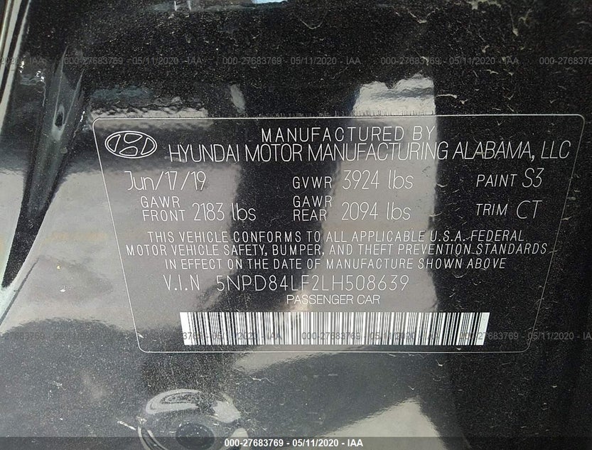 5NPD84LF2LH508639