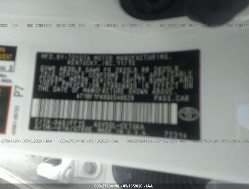 4T1BF1FK8GU546629