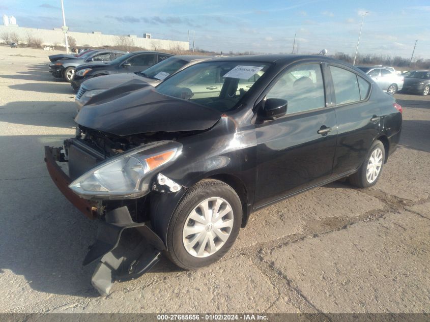 2017 Nissan Versa 1.6 S+ VIN: 3N1CN7AP0HL849131 Lot: 27685656