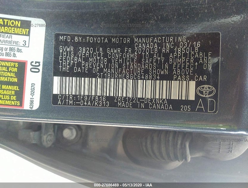 2T1BURHE8GC648834
