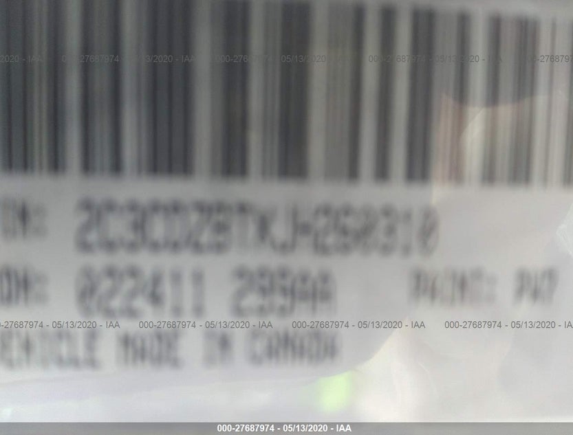 2C3CDZBTXJH260310
