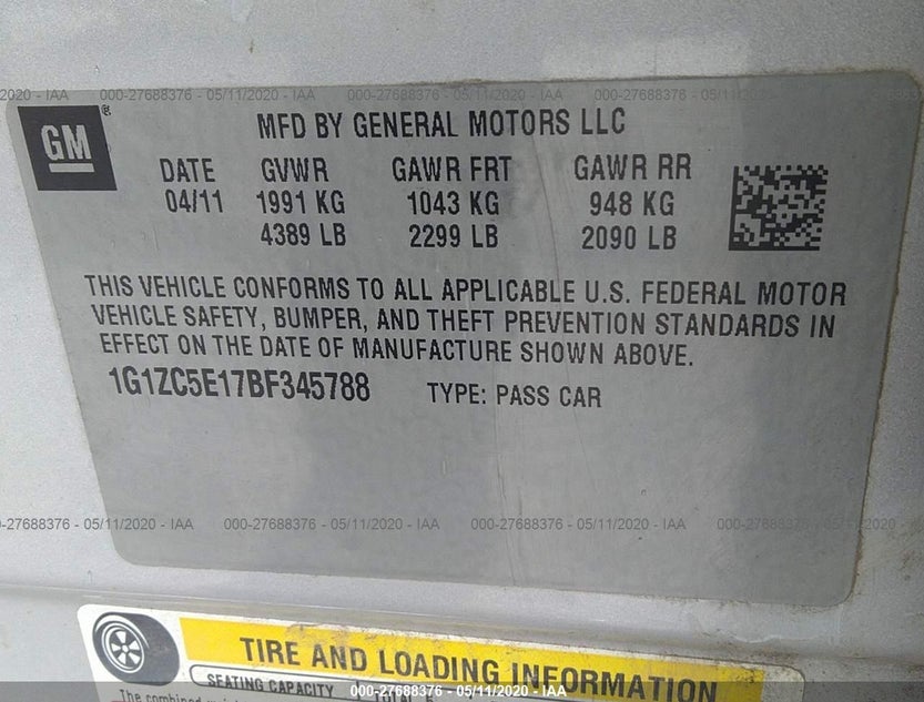 1G1ZC5E17BF345788