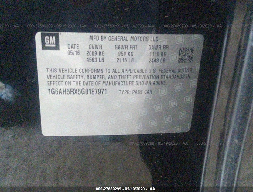 1G6AH5RX5G0187971