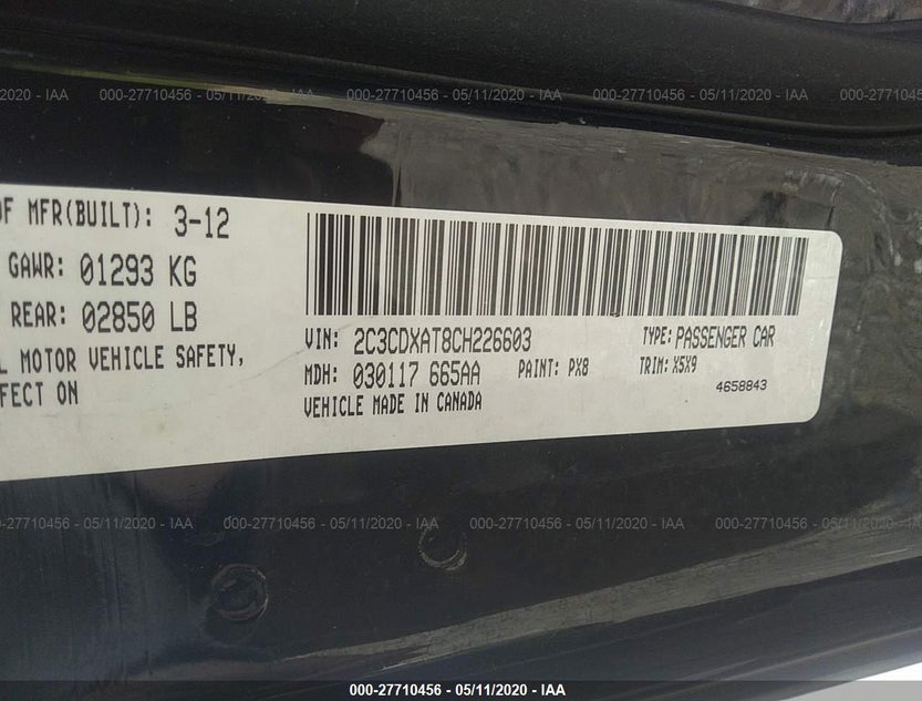 2C3CDXAT8CH226603