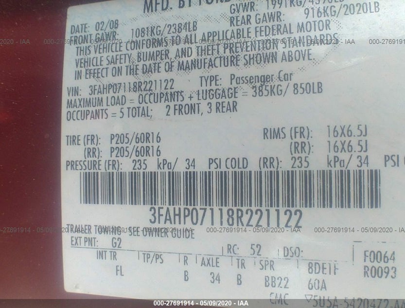 3FAHP07118R221122