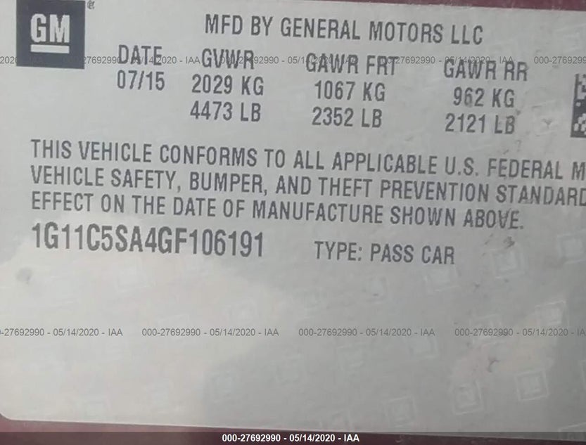 1G11C5SA4GF106191