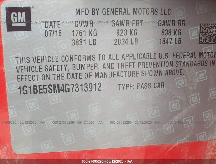 1G1BE5SM4G7313912