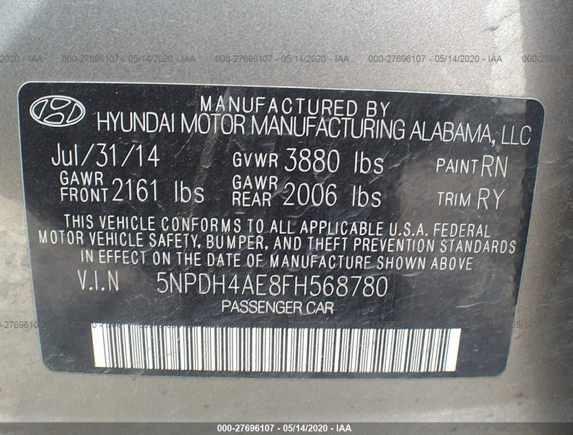 5NPDH4AE8FH568780