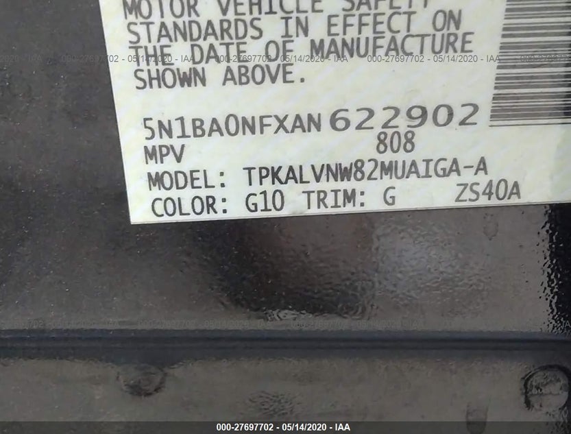 5N1BA0NFXAN622902