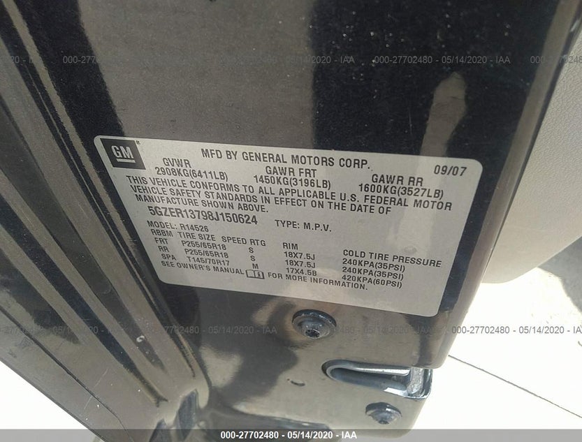 5GZER13798J150624