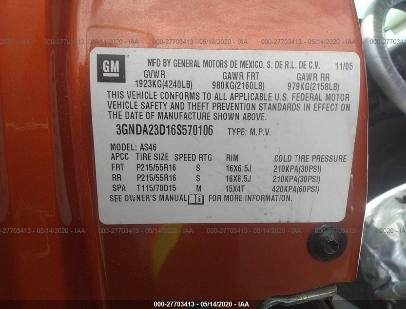 3GNDA23D16S570106