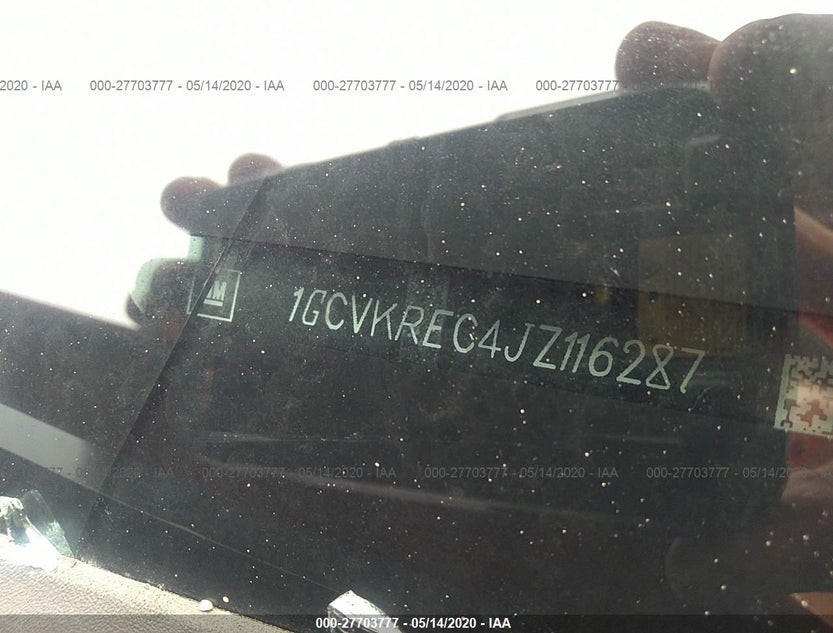 1GCVKREC4JZ116287