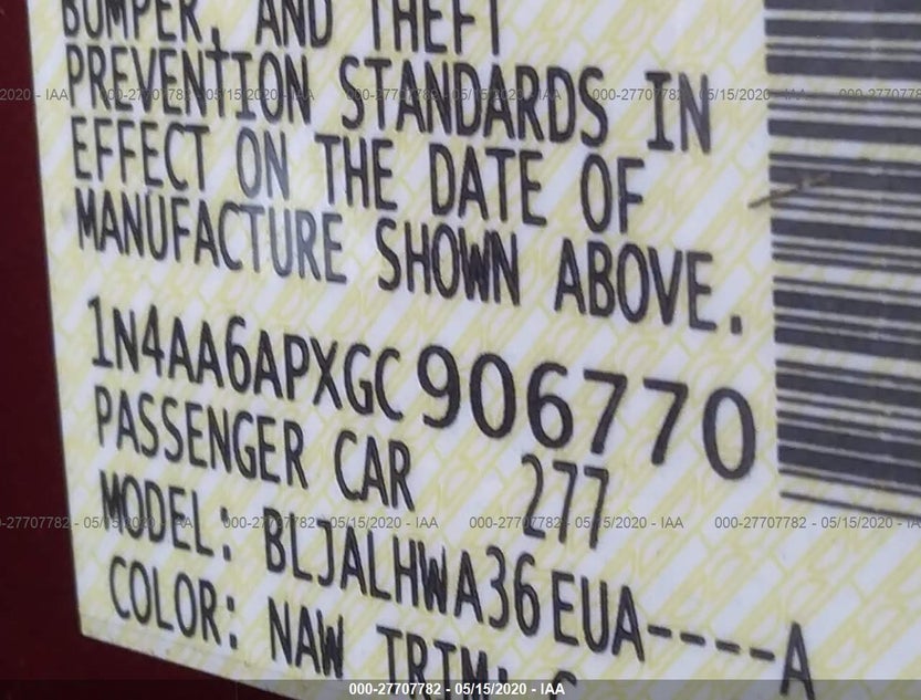 1N4AA6APXGC906770