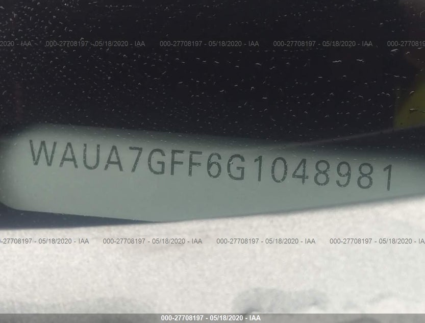 WAUA7GFF6G1048981
