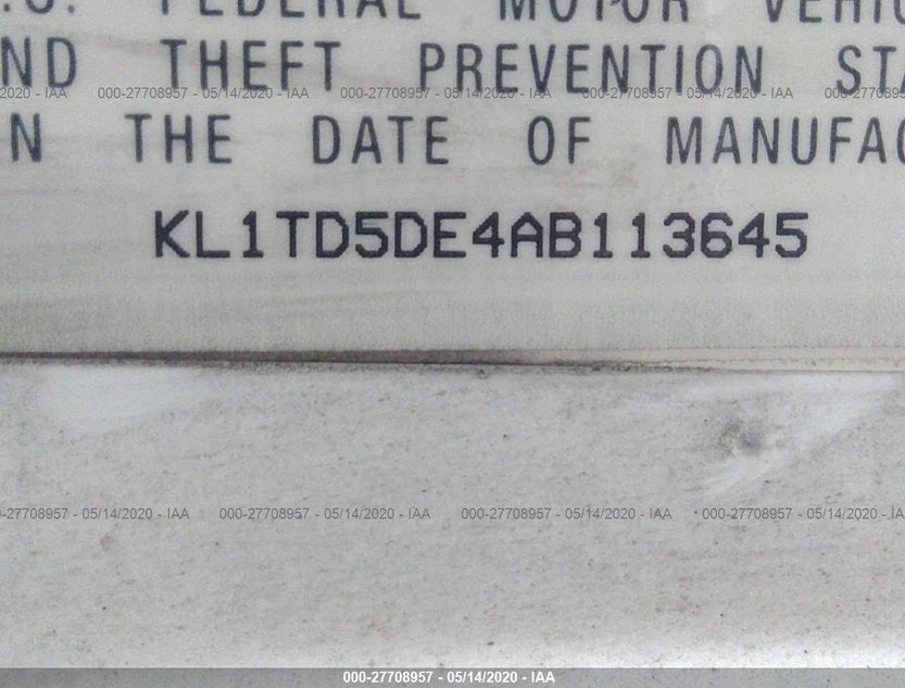 KL1TD5DE4AB113645