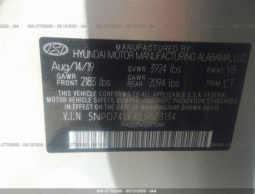 5NPD74LFXLH523134