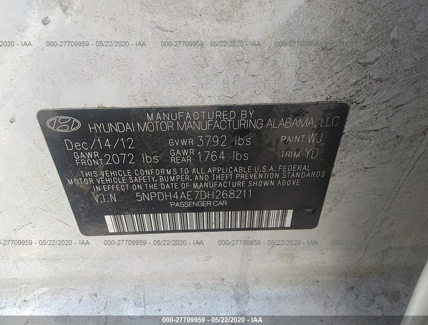 5NPDH4AE7DH268211
